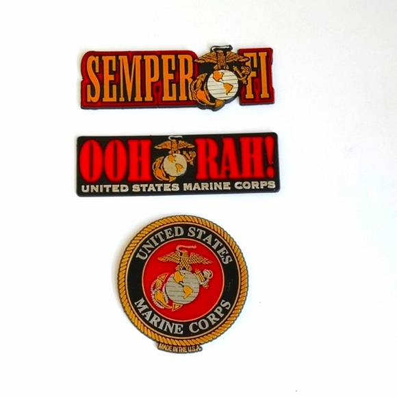 Marine Corps Other - Marine Corps Fridge Magnets Set of 3